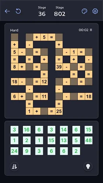 Crossmath - Math Puzzle Games (Математические головоломки игры) [МОД: Много денег, Монет и Все открыто] Screenshot 5