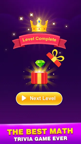 Math Trivia - Quiz Puzzle Game (Математические загадки) [МОД: Меню, Бесконечные монеты и Открытые уровни] Screenshot 5