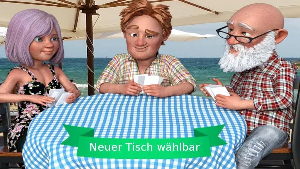 Mau Mau am Stammtisch (Мау Мау на общем столе) [МОД: Бесконечные деньги, Монеты и Мега MOD] Screenshot 2