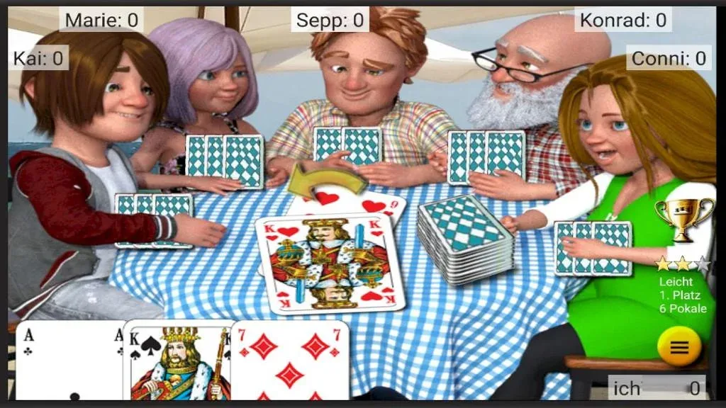 Mau Mau am Stammtisch (Мау Мау на общем столе) [МОД: Бесконечные деньги, Монеты и Мега MOD] Screenshot 5
