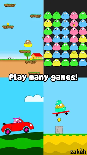 Pou (Пуо) [МОД: Много денег, Монет и Все открыто] Screenshot 2