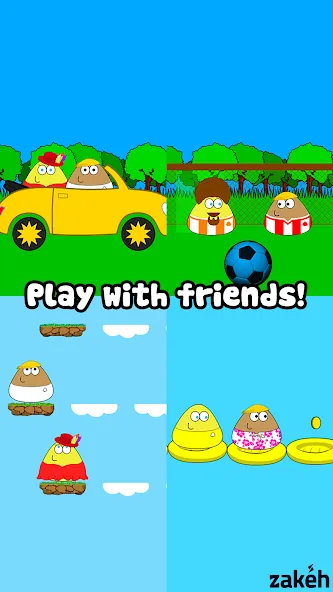 Pou (Пуо) [МОД: Много денег, Монет и Все открыто] Screenshot 5