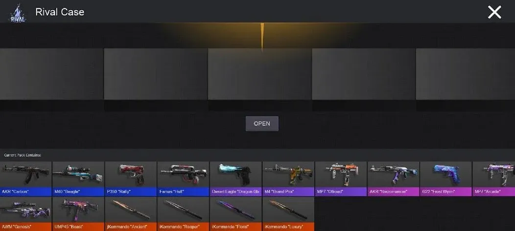 Case Simulator for Standoff 2 [МОД: Все открыто, Дополнительные деньги и Меню MOD] Screenshot 2