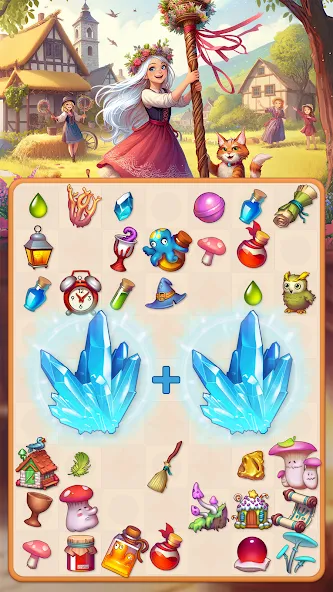 Mergic: Merge & Magic (Мерджик) [МОД: Меню, Бесконечные монеты и Открытые уровни] Screenshot 1