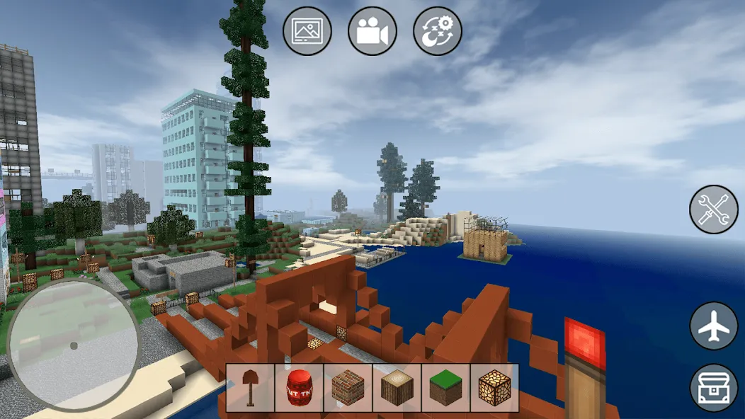 Mini Block Craft (Мини Блок Ремесло) [МОД: Деньги, Монеты и Меню MOD] Screenshot 1