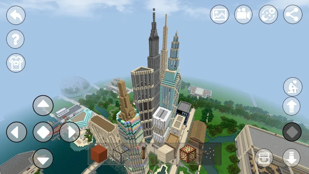 Mini Block Craft 2 (Мини Блок Крафт 2) [МОД: Все открыто, Дополнительные деньги и Меню MOD] Screenshot 1