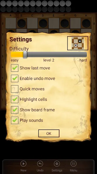 Poddavki [МОД: Меню, Бесконечные монеты и Открытые уровни] Screenshot 2