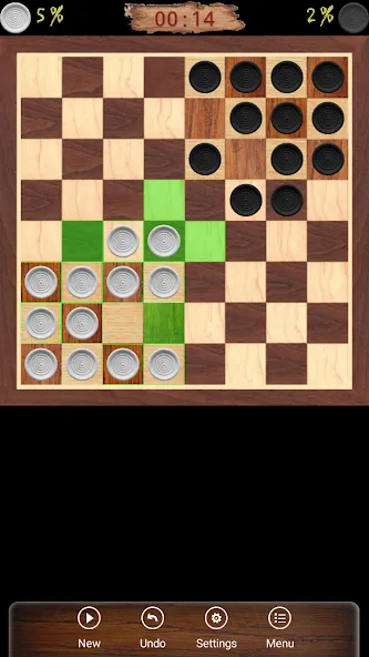 Ugolki - Checkers - Dama [МОД: Деньги, Монеты и Меню MOD] Screenshot 1