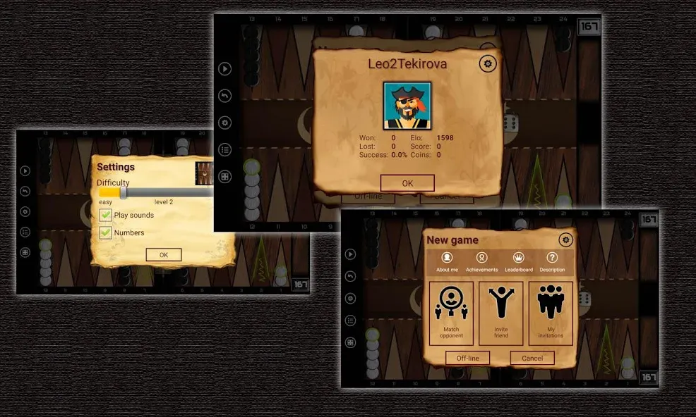 Tavla - Backgammon [МОД: Деньги, Монеты и Меню MOD] Screenshot 3