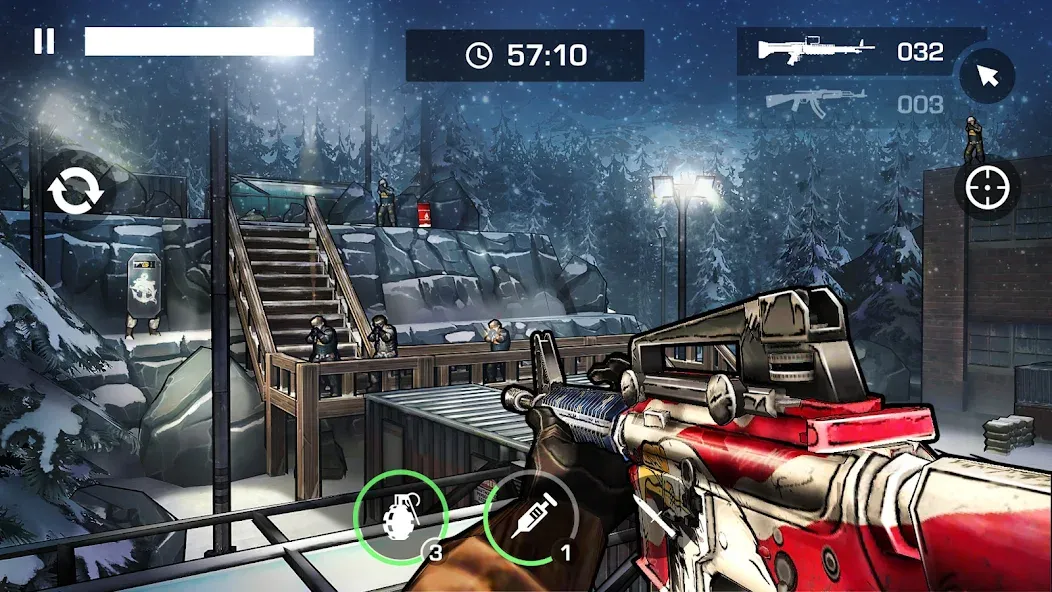 Gun Shooting Games Offline FPS (Ган 2) [МОД: Много денег, Монет и Все открыто] Screenshot 1