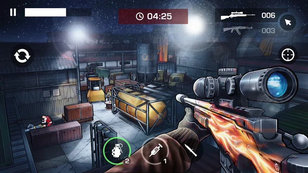 Gun Shooting Games Offline FPS (Ган 2) [МОД: Много денег, Монет и Все открыто] Screenshot 2