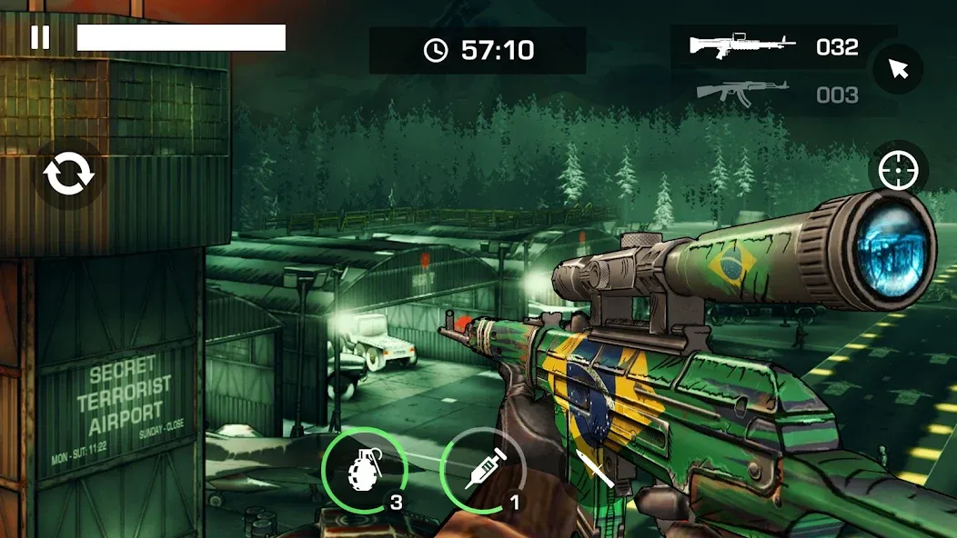Gun Shooting Games Offline FPS (Ган 2) [МОД: Много денег, Монет и Все открыто] Screenshot 4