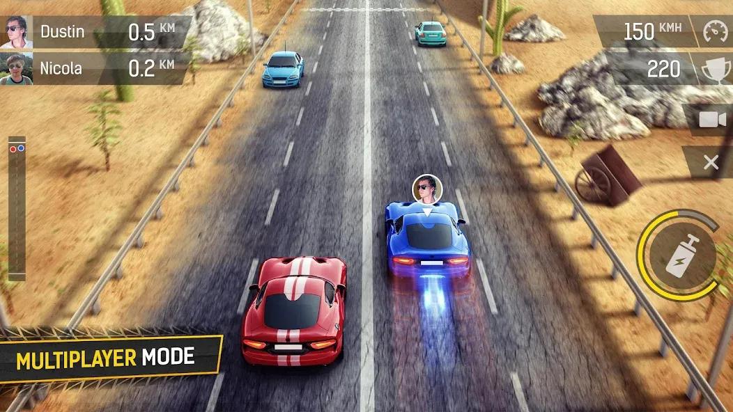 Racing Fever (Рейсинг Фивер) [МОД: Бесконечные деньги, Монеты и Мега MOD] Screenshot 2