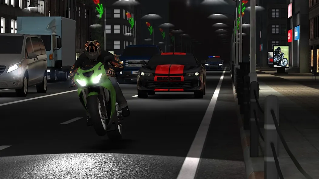 Racing Fever: Moto (Рейсинг Фивер) [МОД: Все открыто, Дополнительные деньги и Меню MOD] Screenshot 1