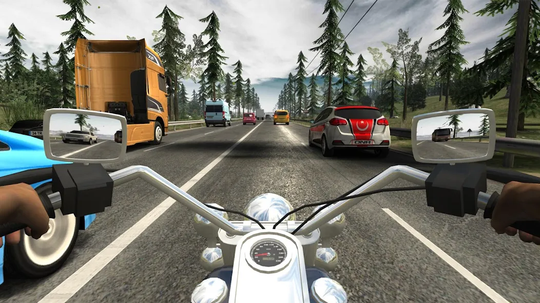 Racing Fever: Moto (Рейсинг Фивер) [МОД: Все открыто, Дополнительные деньги и Меню MOD] Screenshot 4