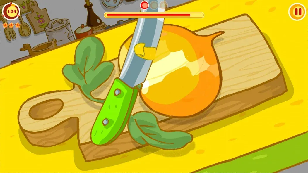 Смешарики. Кулинария [МОД: Много монет, Открытые уровни и Мега MOD] Screenshot 3