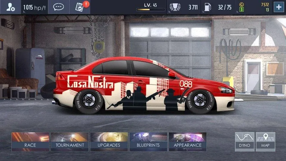 Drag Racing: Streets (ДрагРейсинг) [МОД: Деньги, Монеты и Меню MOD] Screenshot 1