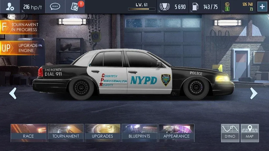 Drag Racing: Streets (ДрагРейсинг) [МОД: Деньги, Монеты и Меню MOD] Screenshot 3