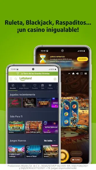 Lottoland: Lotería & Casino (Лоттоланд) [МОД: Много денег, Монет и Все открыто] Screenshot 3