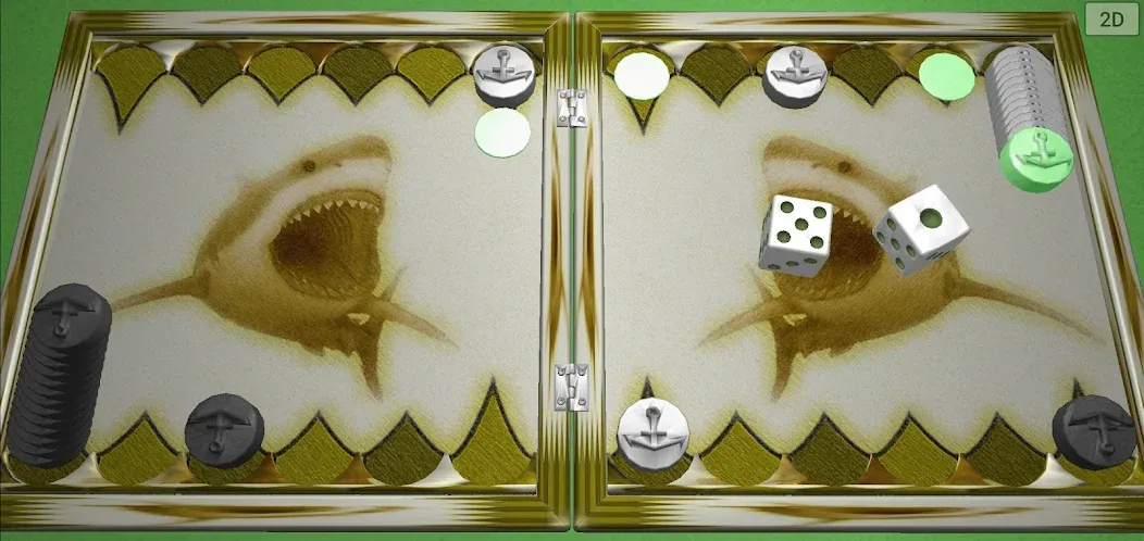 Backgammon 6 1 [МОД: Все открыто, Дополнительные деньги и Меню MOD] Screenshot 1