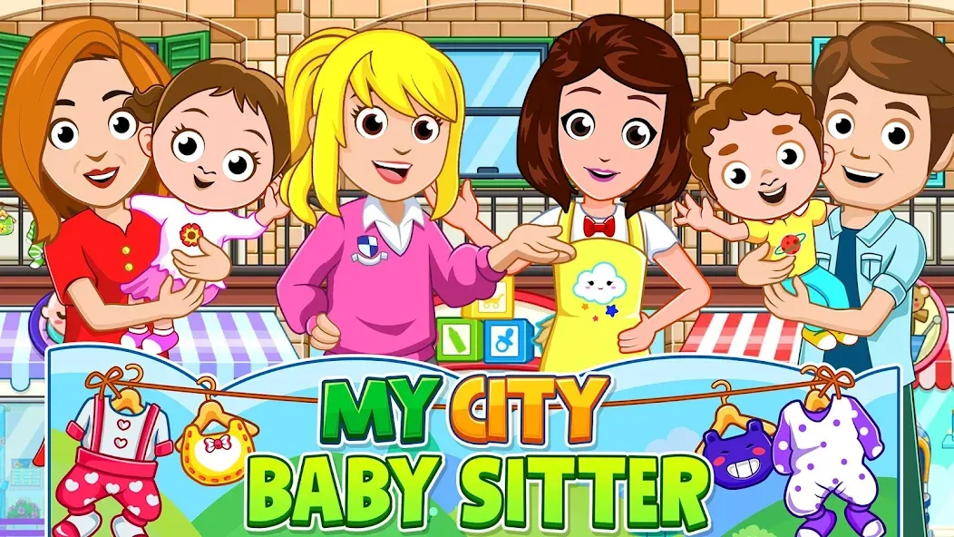 My City : Babysitter (Мой город) [МОД: Меню, Бесконечные монеты и Открытые уровни] Screenshot 1
