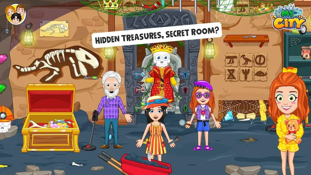 My City : Grandparents Home (Мой город) [МОД: Меню, Бесконечные монеты и Открытые уровни] Screenshot 5