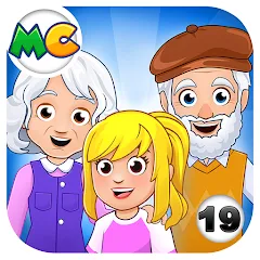 Скачать My City : Grandparents Home (Мой город) [МОД: Меню, Бесконечные монеты и Открытые уровни] | Взлом My City : Grandparents Home на Андроид