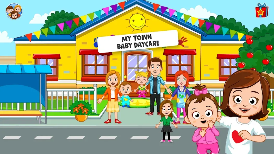 My Town : Daycare Game [МОД: Деньги, Монеты и Меню MOD] Screenshot 2