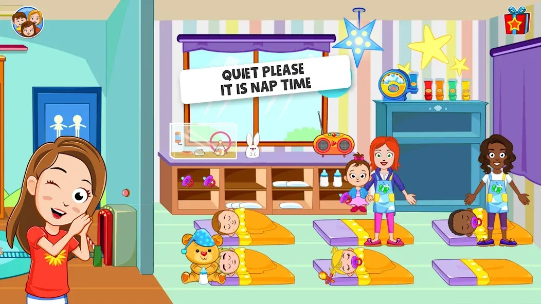 My Town : Daycare Game [МОД: Деньги, Монеты и Меню MOD] Screenshot 5
