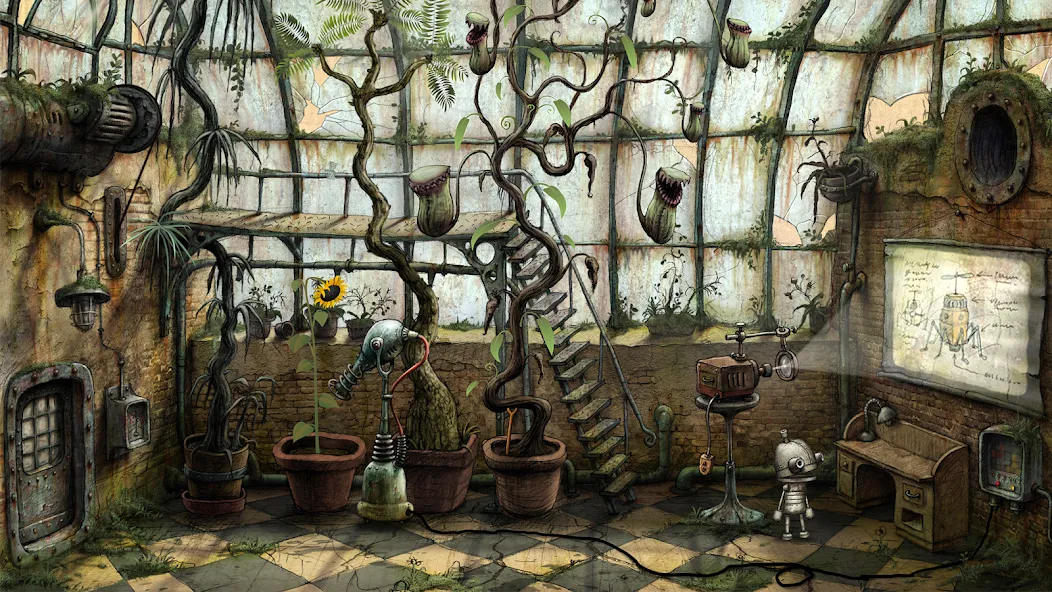 Machinarium Demo (Махинариум) [МОД: Все открыто, Дополнительные деньги и Меню MOD] Screenshot 2