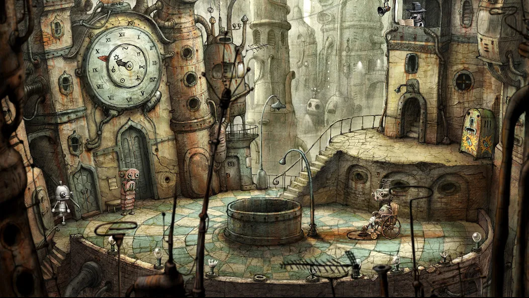 Machinarium Demo (Махинариум) [МОД: Все открыто, Дополнительные деньги и Меню MOD] Screenshot 3