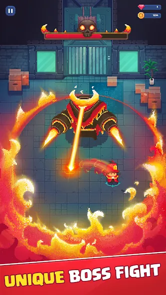 Firefighter: pixel shooter [МОД: Много монет, Открытые уровни и Мега MOD] Screenshot 4