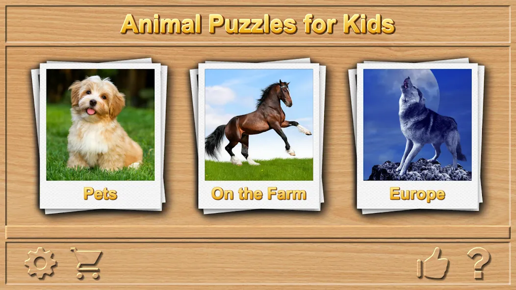 Animal Puzzles for Kids [МОД: Много монет, Открытые уровни и Мега MOD] Screenshot 1