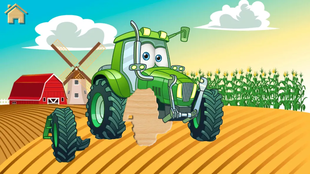 Car Puzzles for Toddlers [МОД: Бесконечные деньги, Монеты и Мега MOD] Screenshot 1