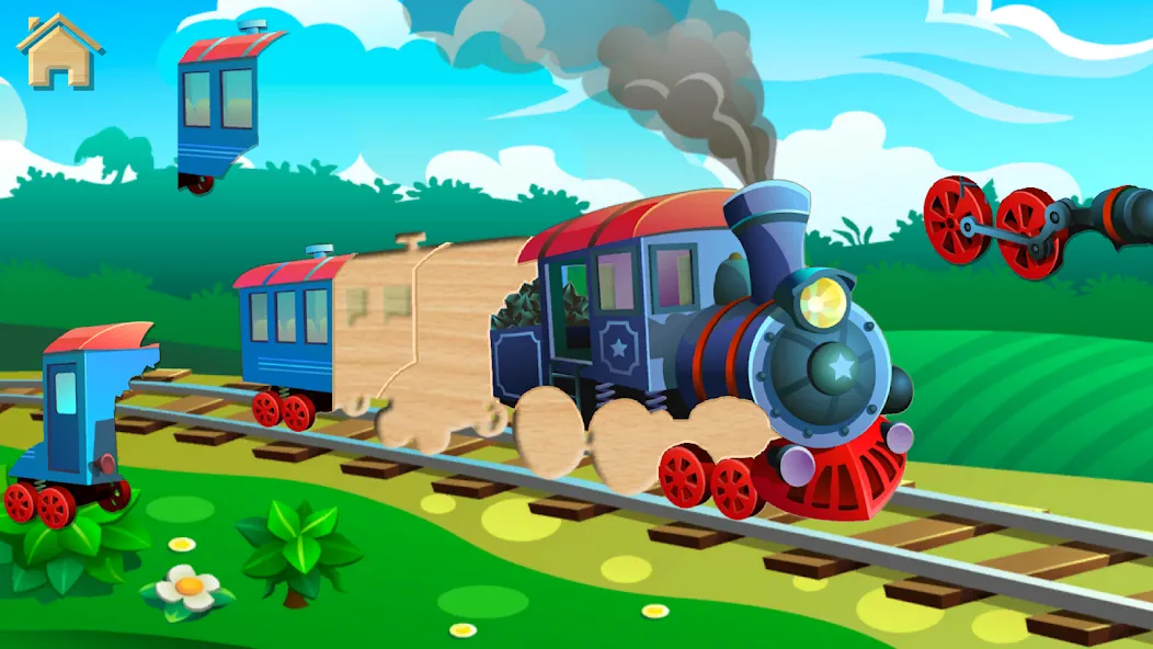 Car Puzzles for Toddlers [МОД: Бесконечные деньги, Монеты и Мега MOD] Screenshot 5