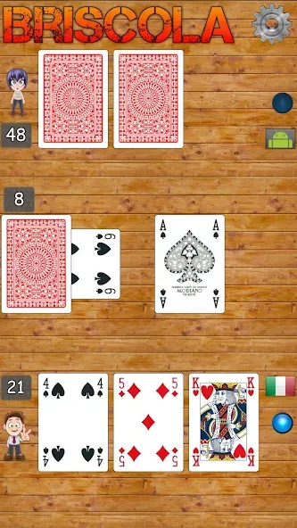 Briscola (Брискола) [МОД: Бесконечные деньги, Монеты и Мега MOD] Screenshot 4