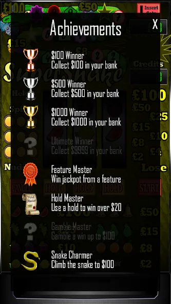 Super Snake Slot Machine [МОД: Все открыто, Дополнительные деньги и Меню MOD] Screenshot 5
