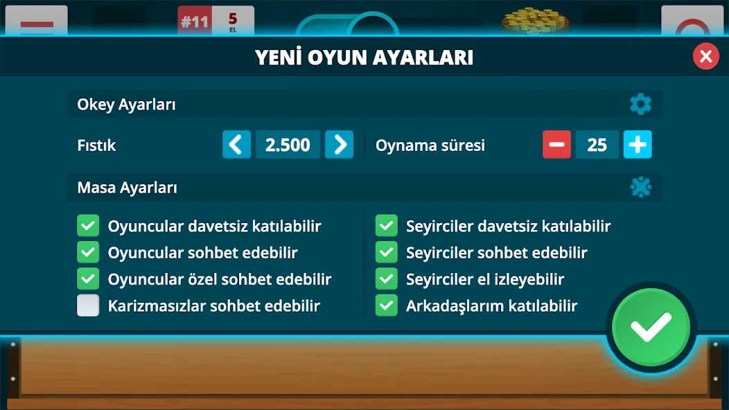 Okey Online (Окей Онлайн) [МОД: Меню, Бесконечные монеты и Открытые уровни] Screenshot 3