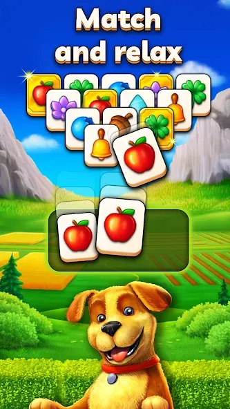 Joey's Farm - Tile Match [МОД: Много денег, Монет и Все открыто] Screenshot 1