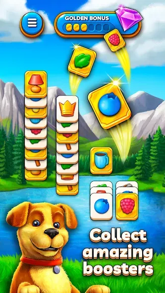 Joey's Farm - Tile Match [МОД: Много денег, Монет и Все открыто] Screenshot 2