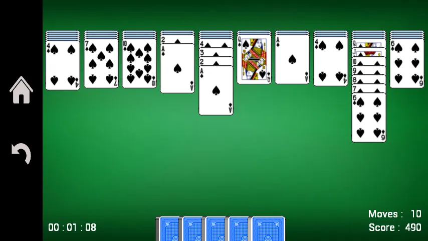 Spider Solitaire [МОД: Бесконечные деньги, Монеты и Мега MOD] Screenshot 1