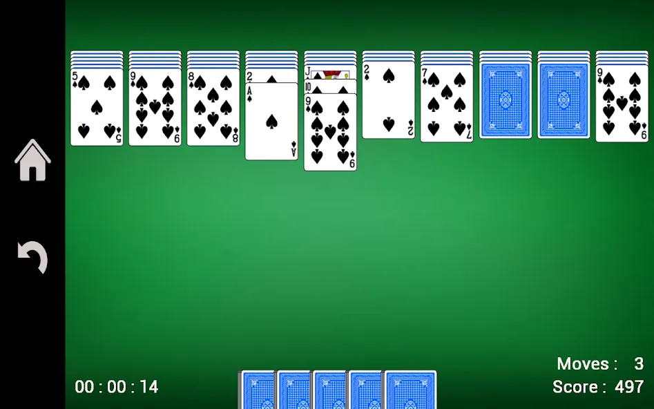 Spider Solitaire [МОД: Бесконечные деньги, Монеты и Мега MOD] Screenshot 3