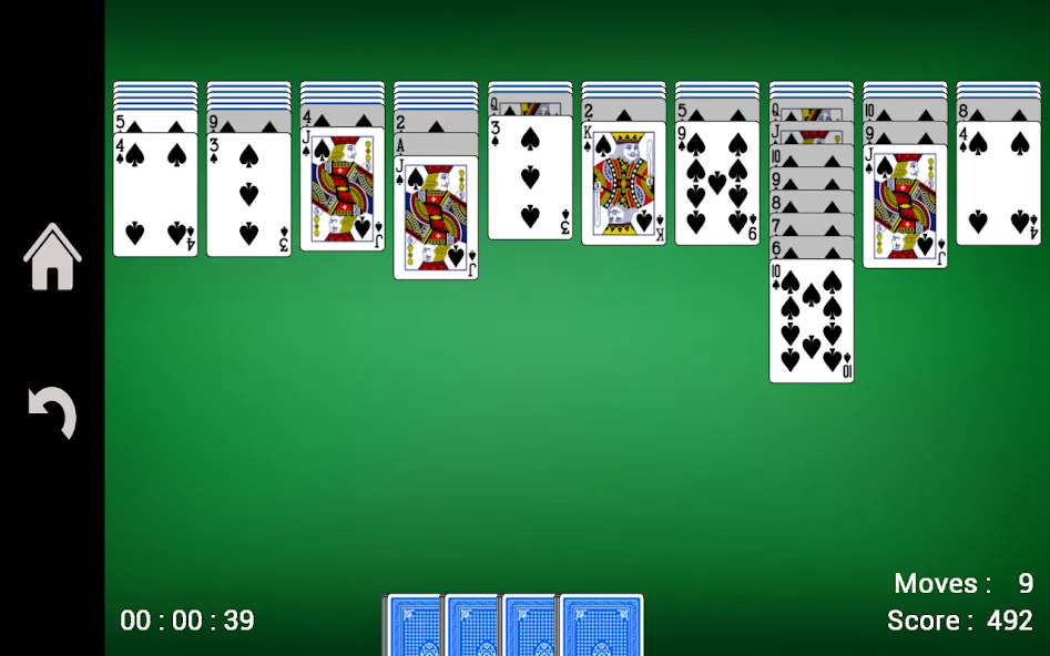 Spider Solitaire [МОД: Бесконечные деньги, Монеты и Мега MOD] Screenshot 4