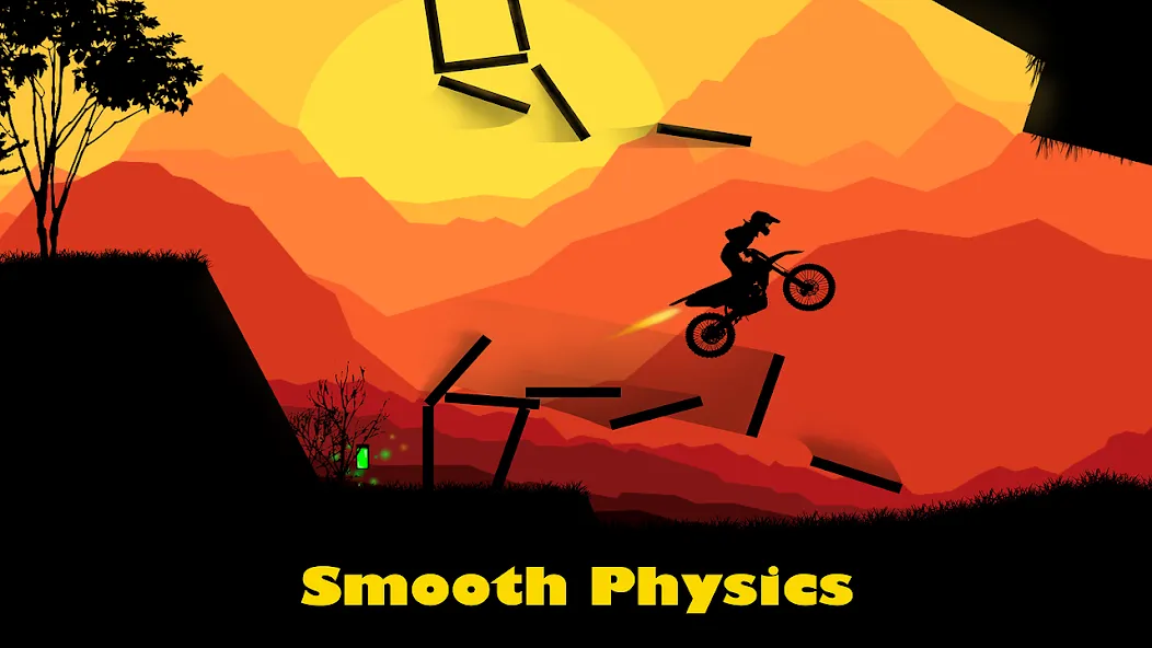 Sunset Bike Racer - Motocross (Сансет Байк Рейсер) [МОД: Меню, Бесконечные монеты и Открытые уровни] Screenshot 3