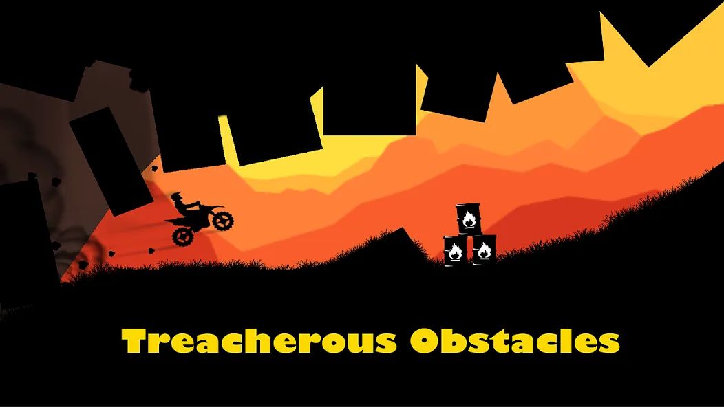 Sunset Bike Racer - Motocross (Сансет Байк Рейсер) [МОД: Меню, Бесконечные монеты и Открытые уровни] Screenshot 4