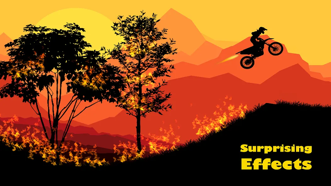 Sunset Bike Racer - Motocross (Сансет Байк Рейсер) [МОД: Меню, Бесконечные монеты и Открытые уровни] Screenshot 5