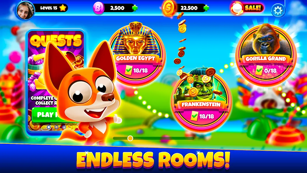 Xtreme Bingo! Slots Bingo Game [МОД: Бесконечные деньги, Монеты и Мега MOD] Screenshot 5