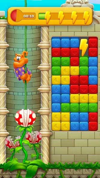 Toon Blast (Тун Бласт) [МОД: Меню, Бесконечные монеты и Открытые уровни] Screenshot 1