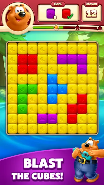 Toon Blast (Тун Бласт) [МОД: Меню, Бесконечные монеты и Открытые уровни] Screenshot 4
