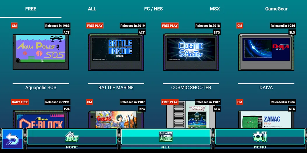 PicoPico - 8bit Retro Games (ПикоПико) [МОД: Меню, Бесконечные монеты и Открытые уровни] Screenshot 1